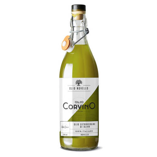Corvino Olio di Oliva Novello - niefiltrowana oliwa z oliwek z pierwszego tłoczenia 750ml